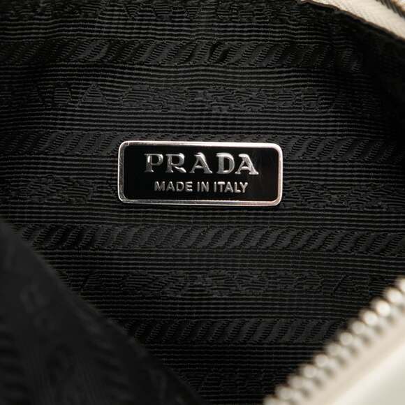 Prada Triangle Logo Zip Crossbody Bag #232833P79B